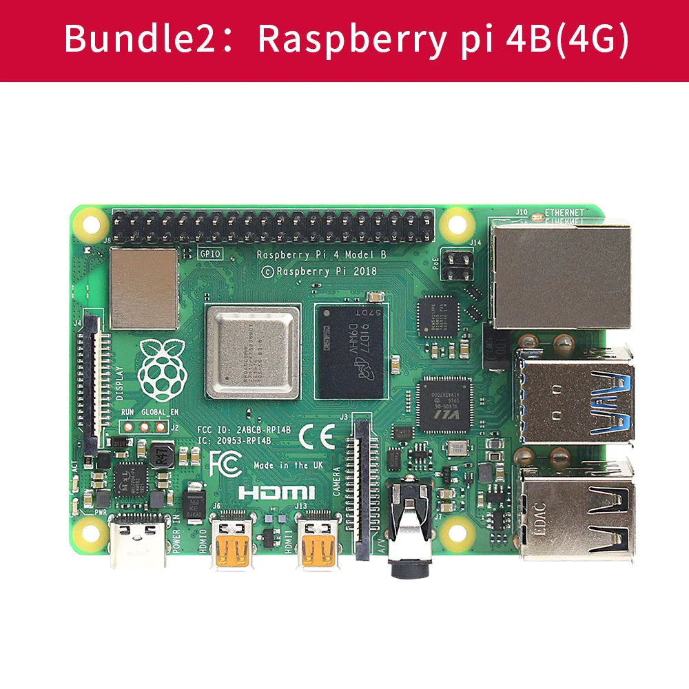 Raspberry Pi 4 🍓🍇🫐 4GB/8GB RAM + Case + Optional Cooling Fan Blockchain Development & Bitcoin Mining