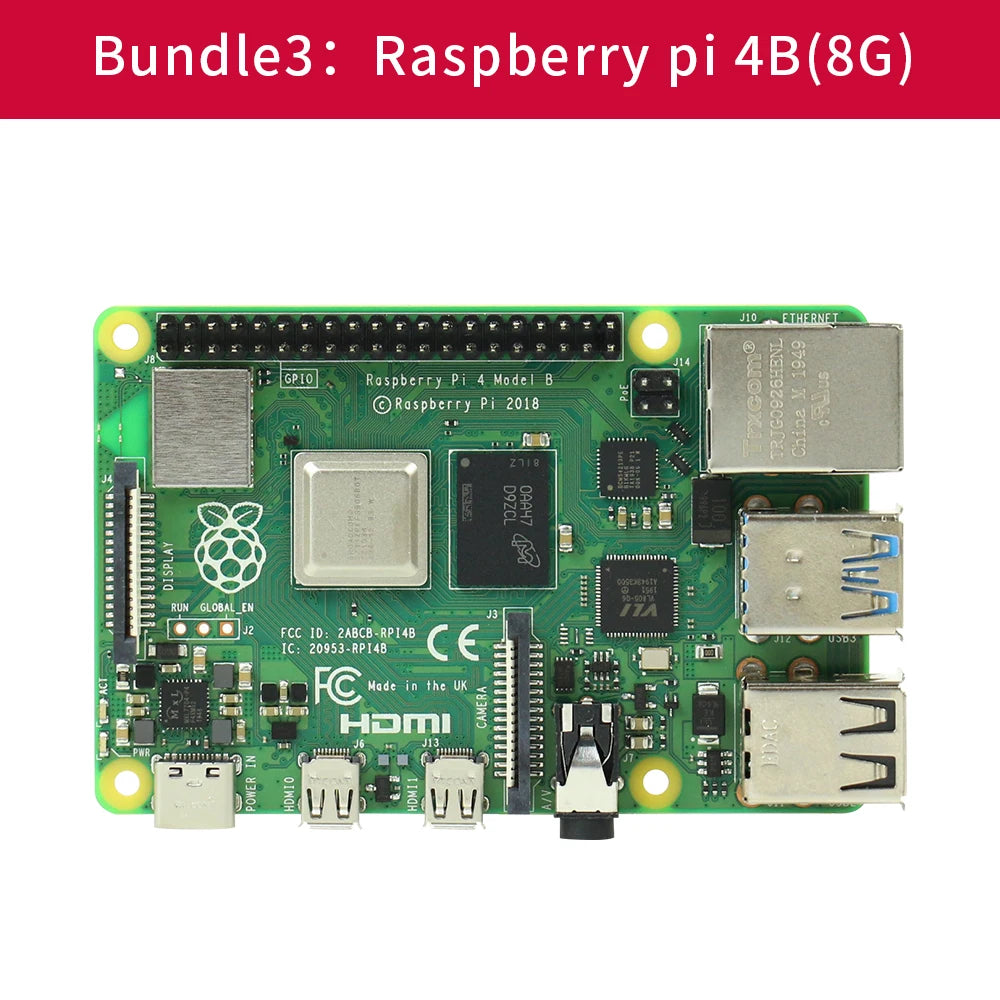 Raspberry Pi 4 🍓🍇🫐 4GB/8GB RAM + Case + Optional Cooling Fan Blockchain Development & Bitcoin Mining