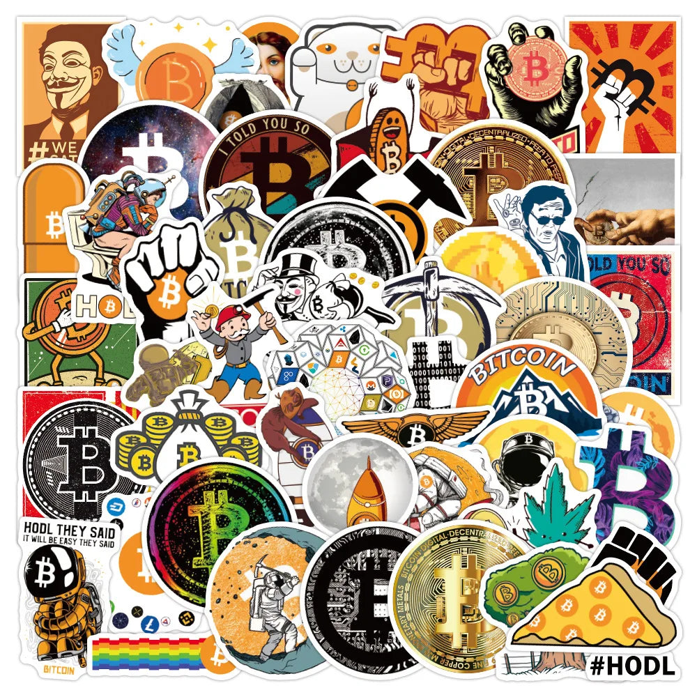 Stickers set Bitcoin BTC 50K