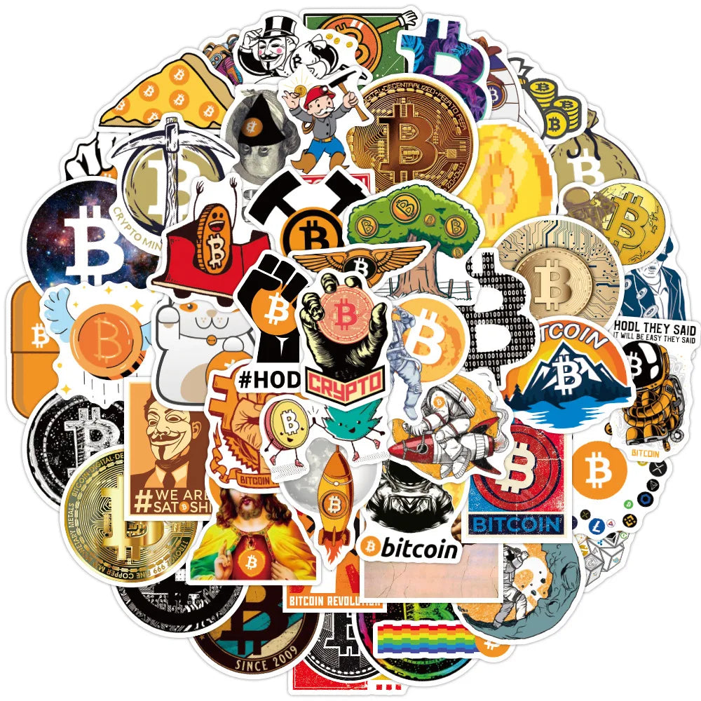 Stickers set Bitcoin BTC 50K