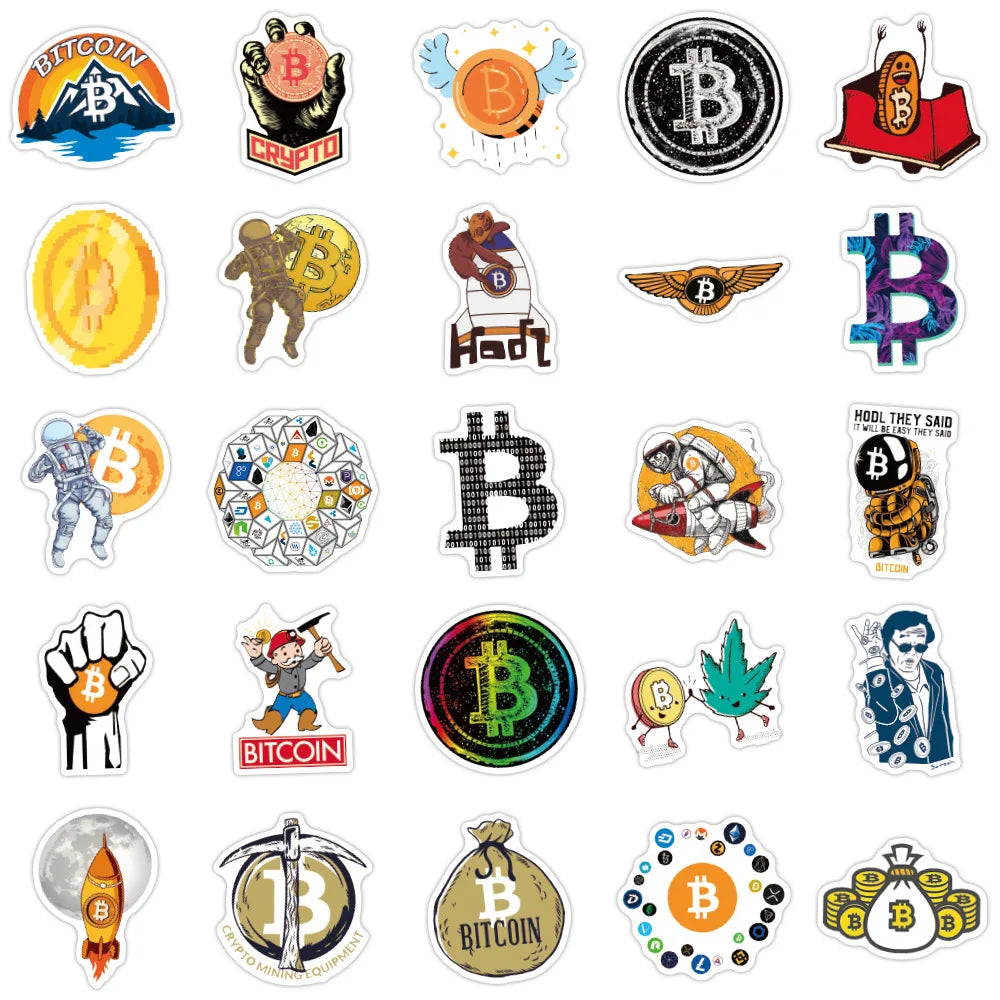 Stickers set Bitcoin BTC 50K