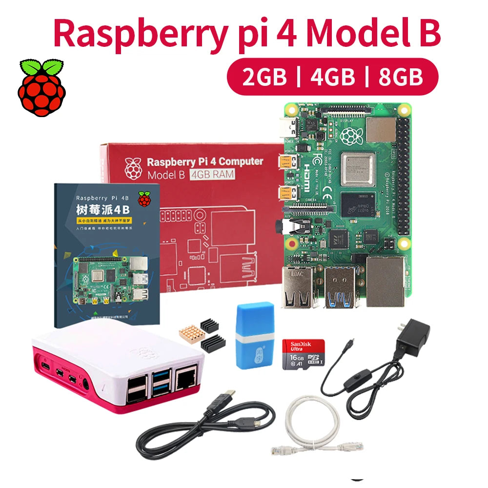 Raspberry Pi 4 🍓🍇🫐 4GB/8GB RAM + Case + Optional Cooling Fan Blockchain Development & Bitcoin Mining