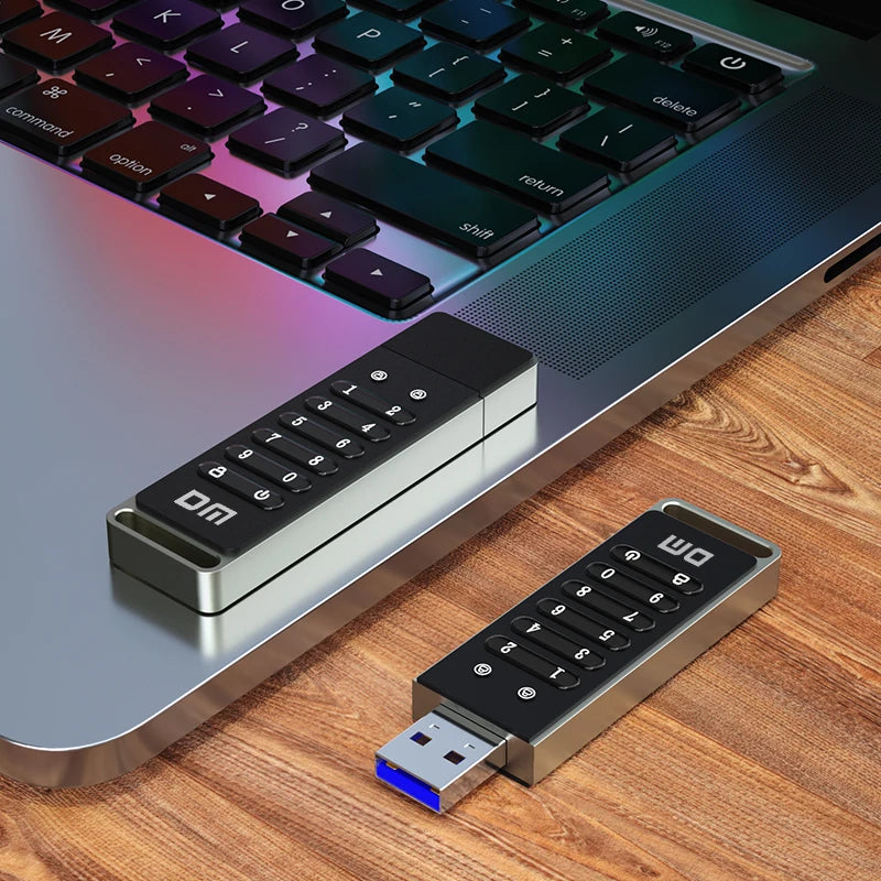 Encrypted USB DM🛡️ 256-bit Secure Storage for Bitcoin Wallets, Private Keys, and Crypto Data (USB 3.2)