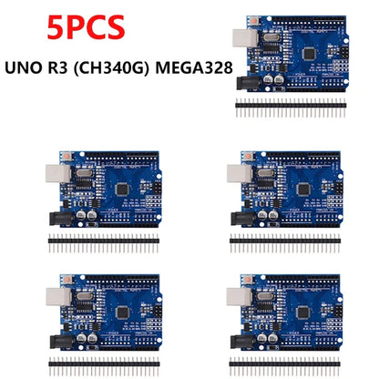 Arduino UNO R3 🏗️ Kit (CH340G) + USB/Type-C Cable 🪛 Development for Bitcoin & Blockchain Projects