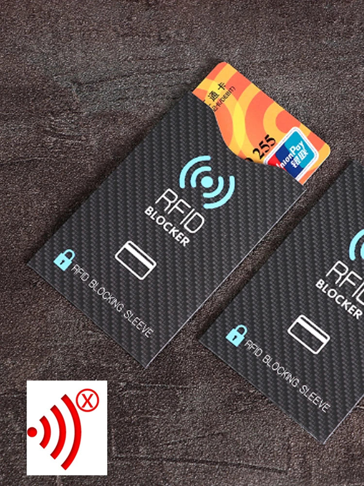 1 pieza de tarjetas de bloqueo RFID sin contacto NFC, protector de pasaporte, diseño antirrobo inteligente que se adapta perfectamente