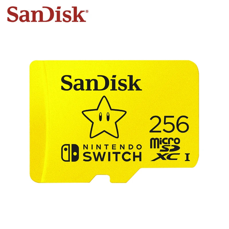 SanDisk Nintendo 🫧🎮 MicroSDXC Card 64GB-512GB Ultra-Secure Storage for Bitcoin Wallets, Nodes