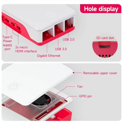 Official Raspberry Pi 5 Case with PWM Fan and Heatsink 🍓🍇🫐 Professional Protection for Bitcoin Nodes and Miners