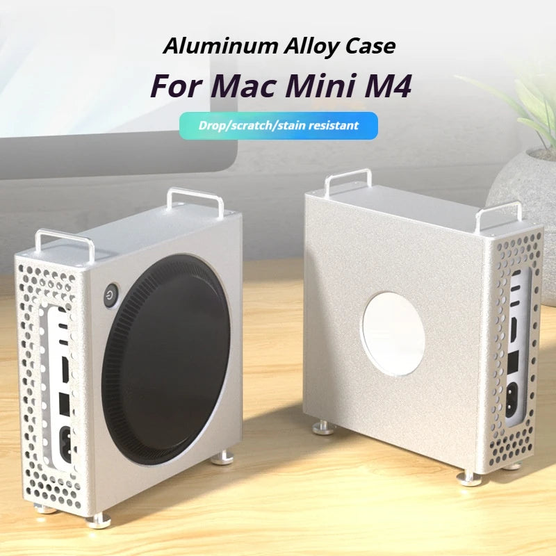 Case Mac Mini M4 Aluminum  Mac Pro-inspired design