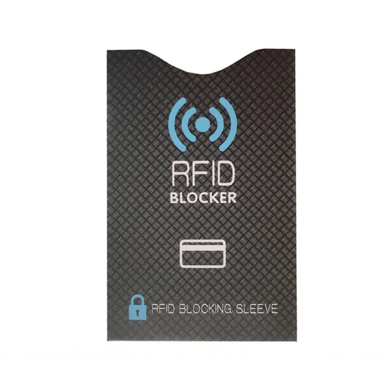 1 pieza de tarjetas de bloqueo RFID sin contacto NFC, protector de pasaporte, diseño antirrobo inteligente que se adapta perfectamente