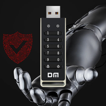 Encrypted USB DM🛡️ 256-bit Secure Storage for Bitcoin Wallets, Private Keys, and Crypto Data (USB 3.2)