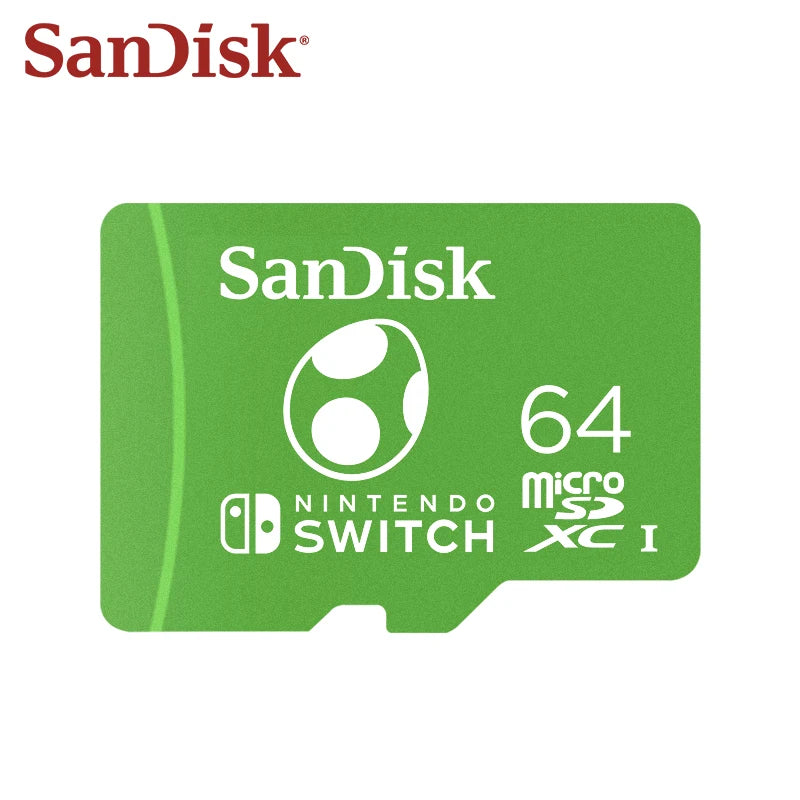 SanDisk Nintendo 🫧🎮 MicroSDXC Card 64GB-512GB Ultra-Secure Storage for Bitcoin Wallets, Nodes