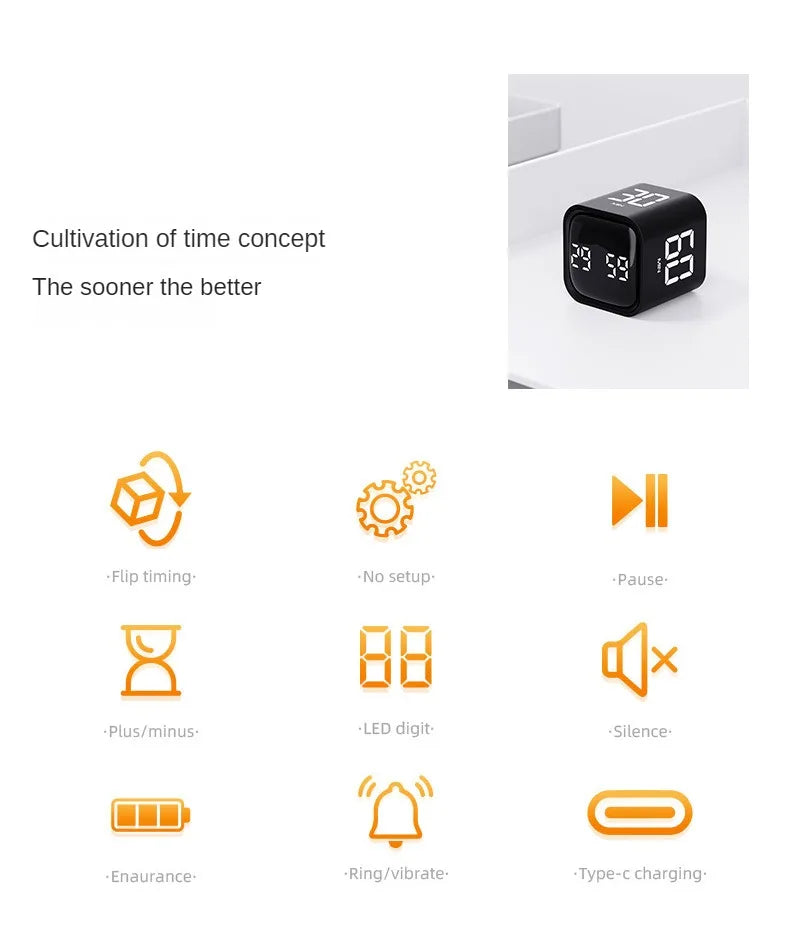 Productivity Cube ⏱️ Timer LED