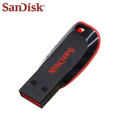 SanDisk Cruzer CZ50 USB 2.0 Encrypted 🛡️ Secure Storage for Bitcoin Wallets and Seeds (16GB-128GB, FAT32)