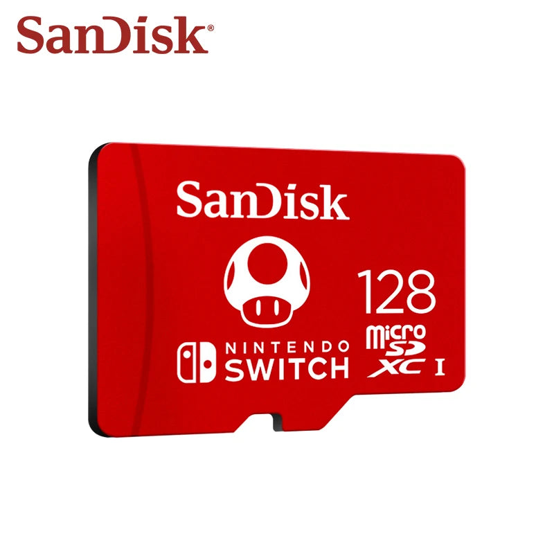 SanDisk Nintendo 🫧🎮 MicroSDXC Card 64GB-512GB Ultra-Secure Storage for Bitcoin Wallets, Nodes