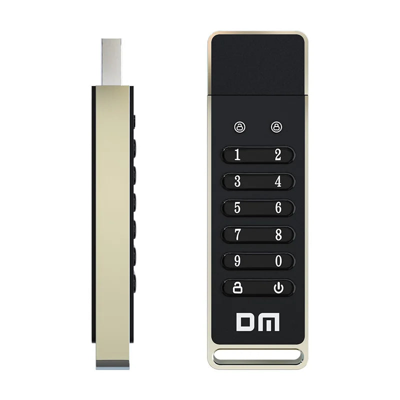 Encrypted USB DM🛡️ 256-bit Secure Storage for Bitcoin Wallets, Private Keys, and Crypto Data (USB 3.2)