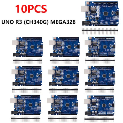 Arduino UNO R3 🏗️ Kit (CH340G) + USB/Type-C Cable 🪛 Development for Bitcoin & Blockchain Projects