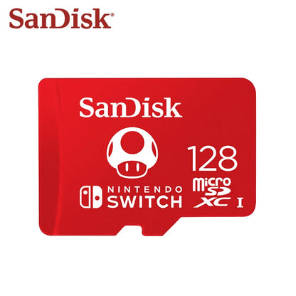 SanDisk Nintendo 🫧🎮 MicroSDXC Card 64GB-512GB Ultra-Secure Storage for Bitcoin Wallets, Nodes