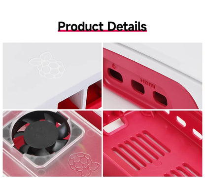 Official Raspberry Pi 5 Case with PWM Fan and Heatsink 🍓🍇🫐 Professional Protection for Bitcoin Nodes and Miners